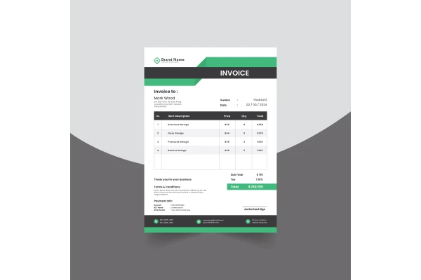 فاکتور مدرن شرکتی