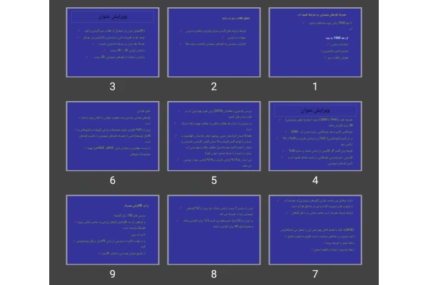 پاورپوینت مصرف کودهای شیمیایی در شرایط کمبود آب