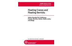 ♻️✏️ASME B30.8 2020  ❤️Floating Cranes and Floating Derricks 🌐استاندارد جرثقیل های شناور ویرایش 2020
