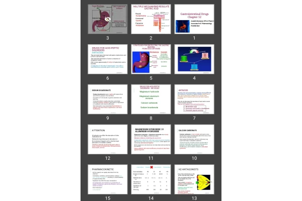 پاورپوینت Gastrointestinal Drugs