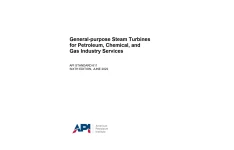 استاندارد توربین های بخار در صنایع نفت، شیمیایی و گاز   ویرایش 2022  💥API 611 2022  ✅General-purpose Steam Turbines for Petroleum, Chemical, and Gas Industry Services