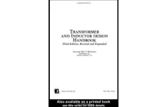 Transformer and inductor design handbook-کتاب انگلیسی