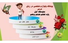 پاورپوینت پوشاک ولوازم خانگی در زبان عربی متوسطه اول  پایه های هفتم هشتم نهم