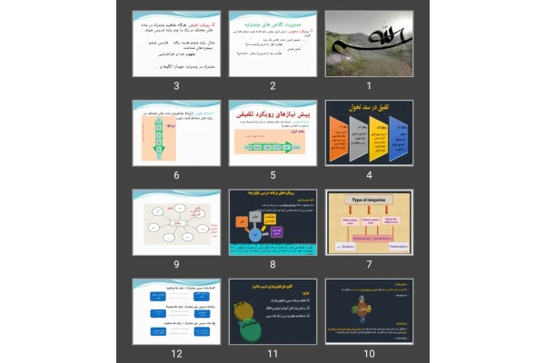 پاورپوینت مدیریت و آموزش کلاس چندپایه