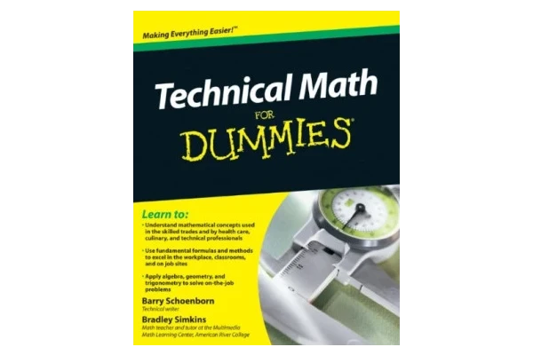 Technical Math For Dummies (For Dummies (Math & Science))-کتاب انگلیسی