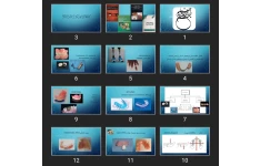 پاورپوینت  ترمینولوژی پروتزهای دندانی و قالب‌گیری اولیه در پروتزهای پارسیل