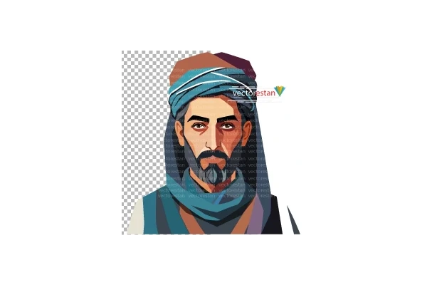 png عکس مردجوان باعمامه و عبا(پوشش قدیمی)