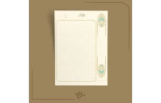 فایل لایه باز سربرگ تذهیب کد LH 113