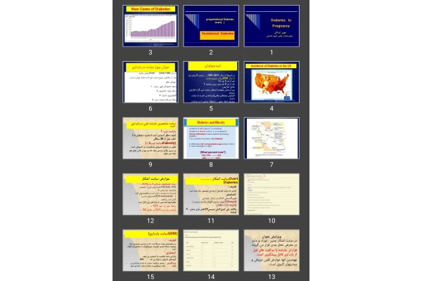 پاورپوینت Diabetes In Pregnancy