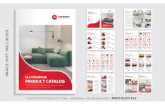 کاتالوگ شرکتی زیبا با فرمت eps