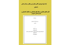 یک نمونه پژوهش کلاس هفتم  با عنوان تاثیر فضای مجازی و شبکه های اجتماعی بر عملکرد تحصیلی و تمرکز دانش آموزان