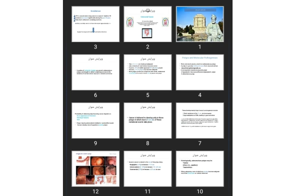 پاورپوینت Colorectal Cancer