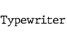 دانلود فونت های ماشین تحریر انگلیسی Typewriter