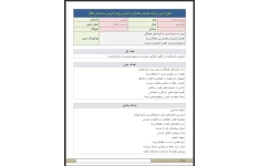 طرح درس روزانه دوستان همدل فارسی ششم دبستان بر اساس روش تدریس سخنرانی فعال