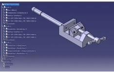 Drill Press Vice Assembly - CATIA