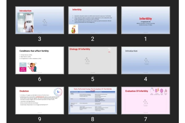 پاورپوینت Infertility