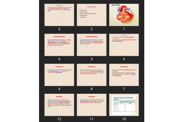پاورپوینت Heart failure
