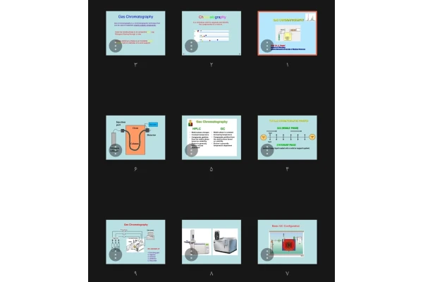 جزوه کروماتوگرافی گاز