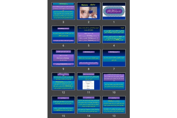 پاورپوینت حافظه Memory