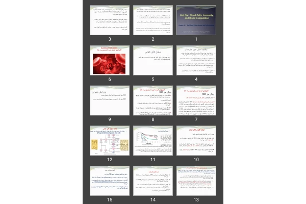 پاورپوینت گلبول های قرمز و سفید Blood Cells, Immunity, and Blood Coagulation