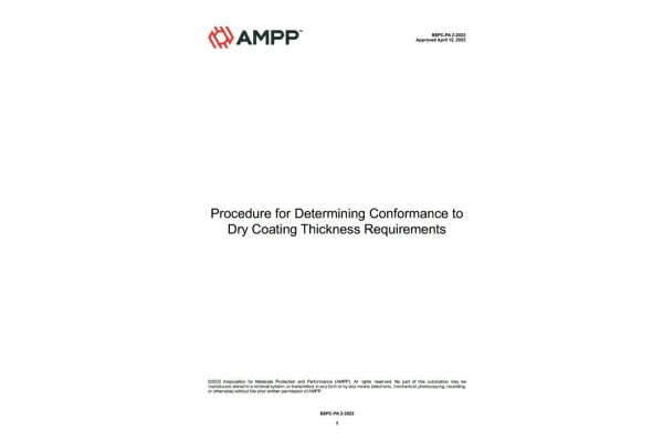 دانلود استاندارد الزامات ضخامت سنجی‌ فیلم خشک ویرایش 2022  💥 AMPP SSPC-PA2  2022💥