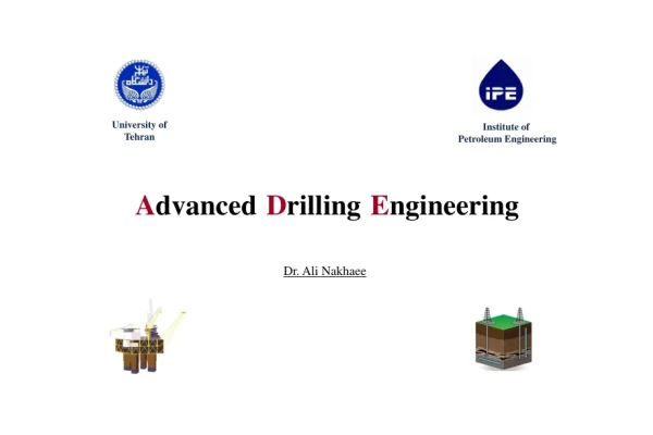 📝جزوه: Directional Drilling          🖊استاد: علی نکایی          🏛 دانشگاه تهران                (نسخه کامل)✅