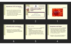 پاورپوینت Differential Diagnosis of Malignant External Otitis