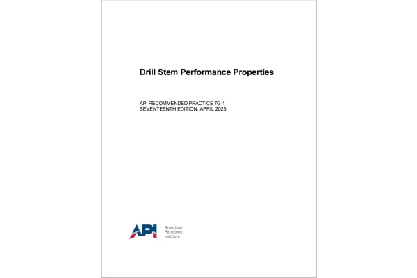 💛استاندارد API 7G-1ویرایش 2023💛  🔰API 7G-1 2023  🌺Drill  Stem  Performance Properties