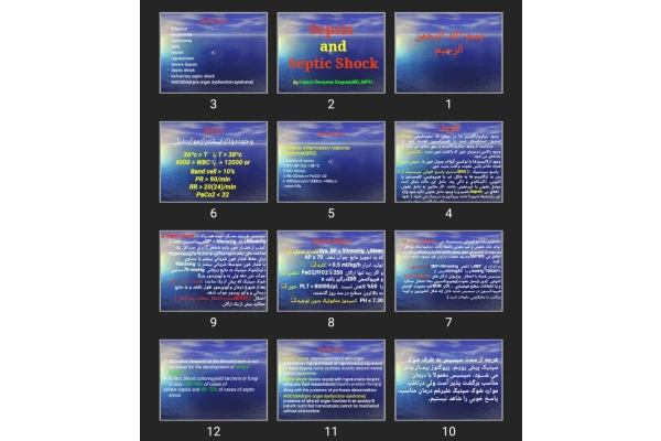 پاورپوینت Sepsis and Septic Shock