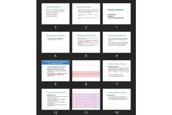 پاورپوینت Ventricular Arrhythmias