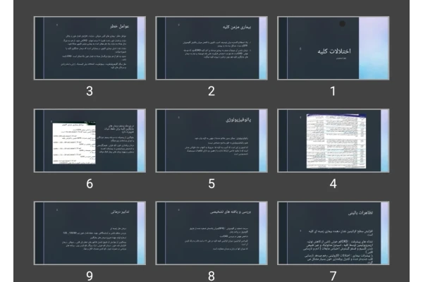 پاورپوینت اختلالات کلیه
