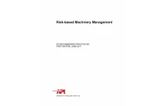 ویرایش اول استاندارد مدیریت ماشینری بر مبنای ریسک ویرایش 2017  💥API 691 2017  ✅Risk Based Machinery Management