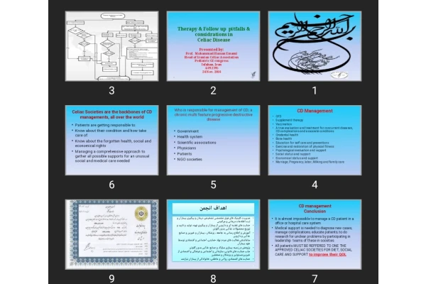 پاورپوینت Therapy & Follow up pitfalls & considrations in Celiac Disease
