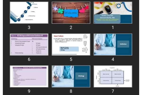 پاورپوینت HEART FAILURE
