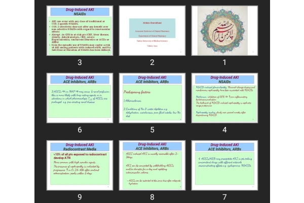 پاورپوینت Drug-Induced AKI NSAIDs