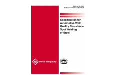 ✏️AWS D8.1M 2021   ❤️Specification for Automotive Weld Quality Resistance Spot Welding of Steel
