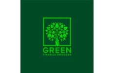 لوگو درخت با تایپ گرین