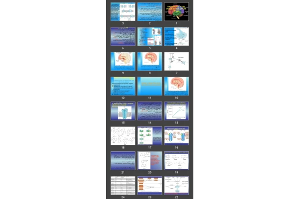 پاورپوینت داروهای موثر بر CNS Introduction to the Pharmacology of CNS Drugs