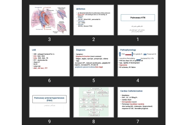 پاورپوینت Pulmonary HTN