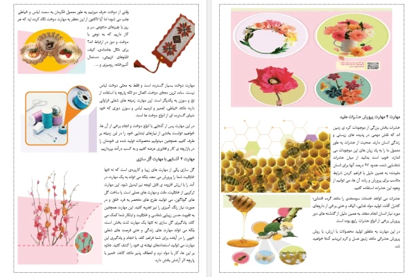 متن درس و راهنمای گام به گام بخش سوم (مهارت های کار و زندگی) کتاب کار و فناوری آزمایشی ششم دبستان