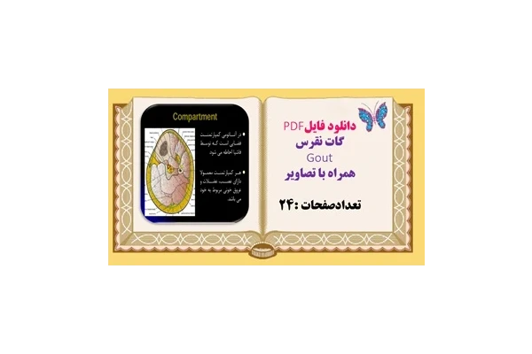 دانلود فایلPDF گات نقرس  Gout همراه با تصاویر تعدادصفحات :24