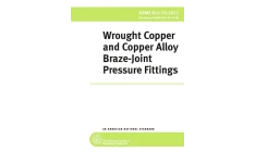 اتصالات فشاری مس و آلیاژ‌های مس  💥♻️✏️ ASME B16.50 2021   ❤️ASME B16.50, Wrought Copper and Copper Alloy Braze-joint Pressure Fittings, 2021