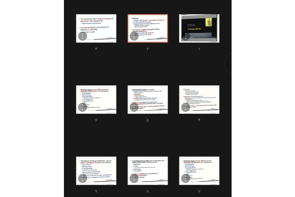 جزوه نشانه شناسی بیماری های کبد