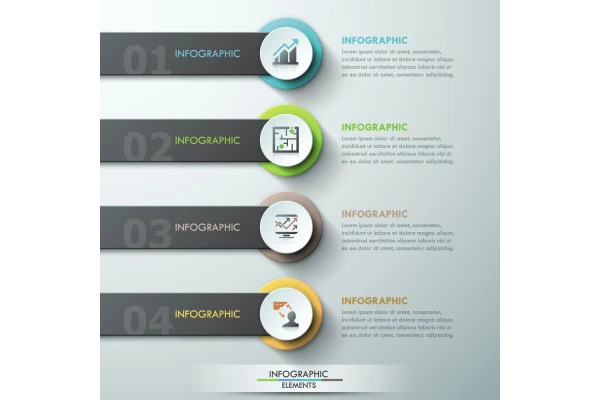 اینفوگرافیک مراحل انجام کار و تحقیقات