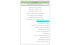 روش تدریس درس ششم فارسی اول ابتدایی ايران سرباز