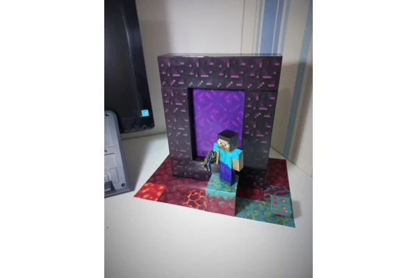 الگو ماکت پورتال ندر ماینکرافت