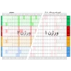 تقویم دیواری پلنر 1405 برنامه ریزی سالانه و ماهانه در دو ورژن زمینه رنگی و سفید planner به صورت pdf و فایل اکسل excel سایز بزرگ
