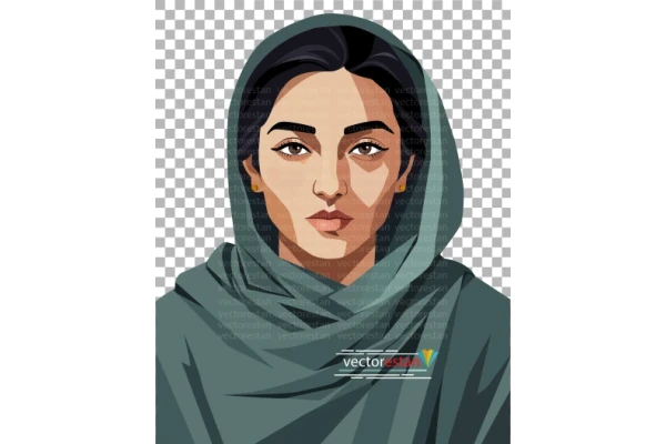 png دخترایرانی باحجاب شال و روسری