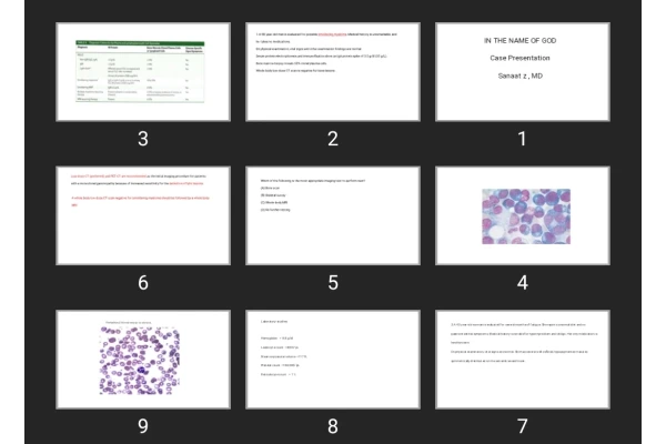 پاورپوینت Case Presentation