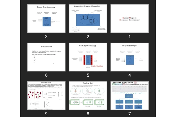 پاورپوینت Nuclear Magnetic Resonance Spectroscopy